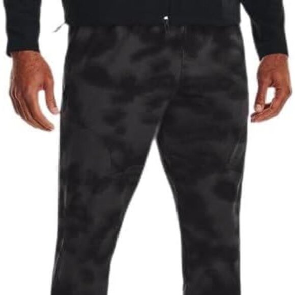 Under Armour Unstoppable Joggers Pants Black Camo Mens  1352027-010 $100 Large - Picture 2 of 11
